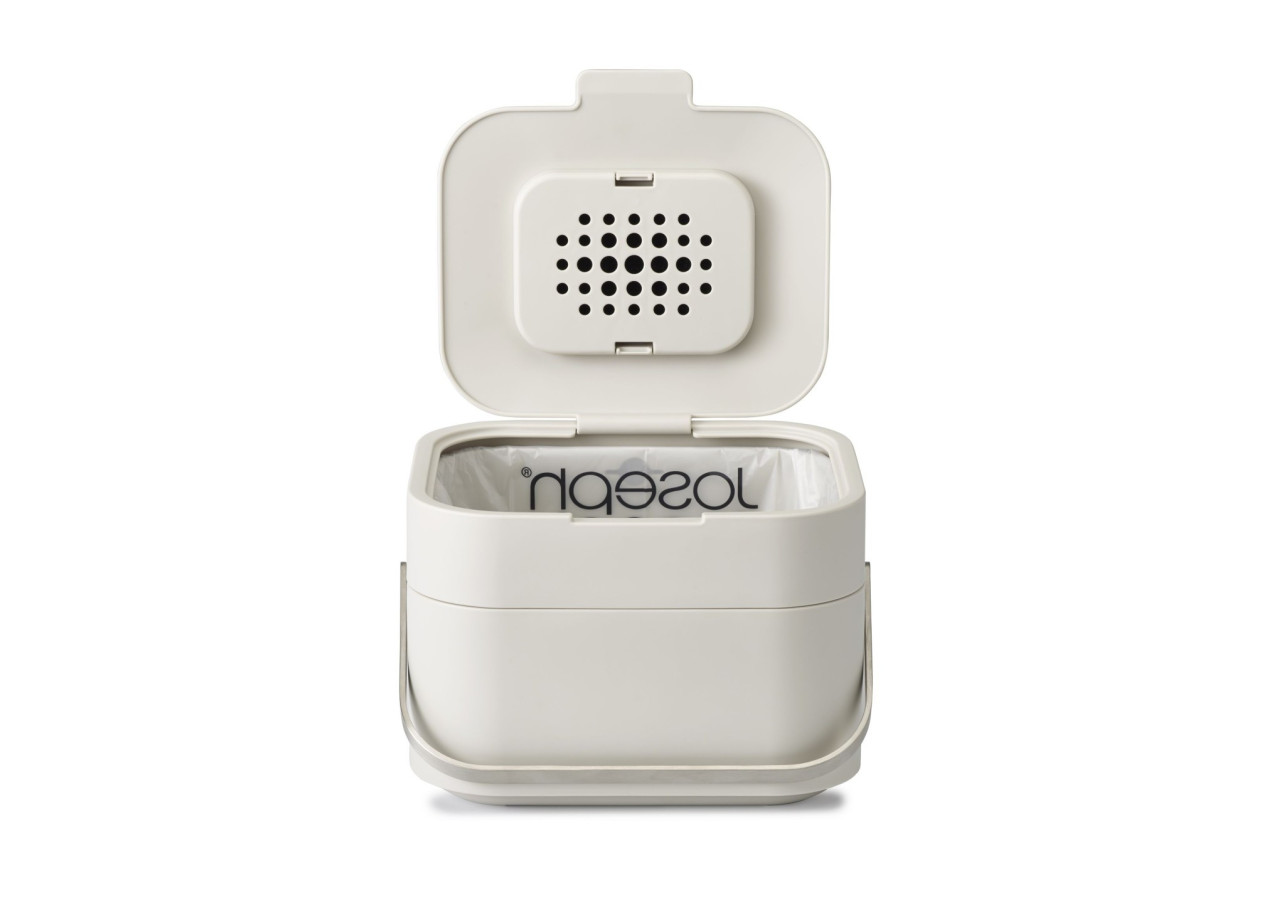 Poubelle Compost Stack - 4 Litres avec Filtre à Odeurs - JJ 300154 - Joseph Joseph