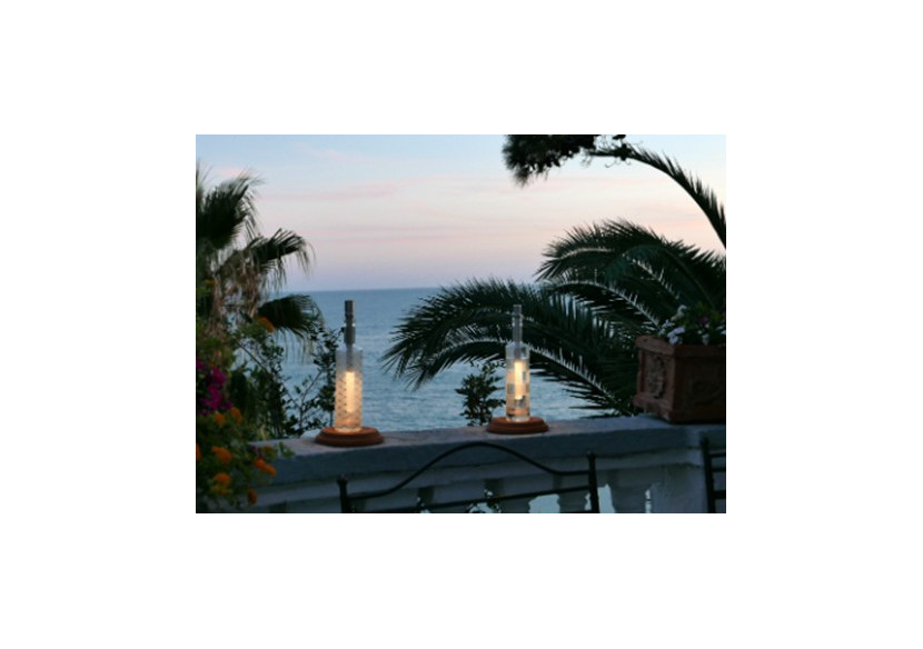 Bouteille Fles Titano 500 ml - Verre soufflé à la main, design élégant - BL 369650 - BottleLight