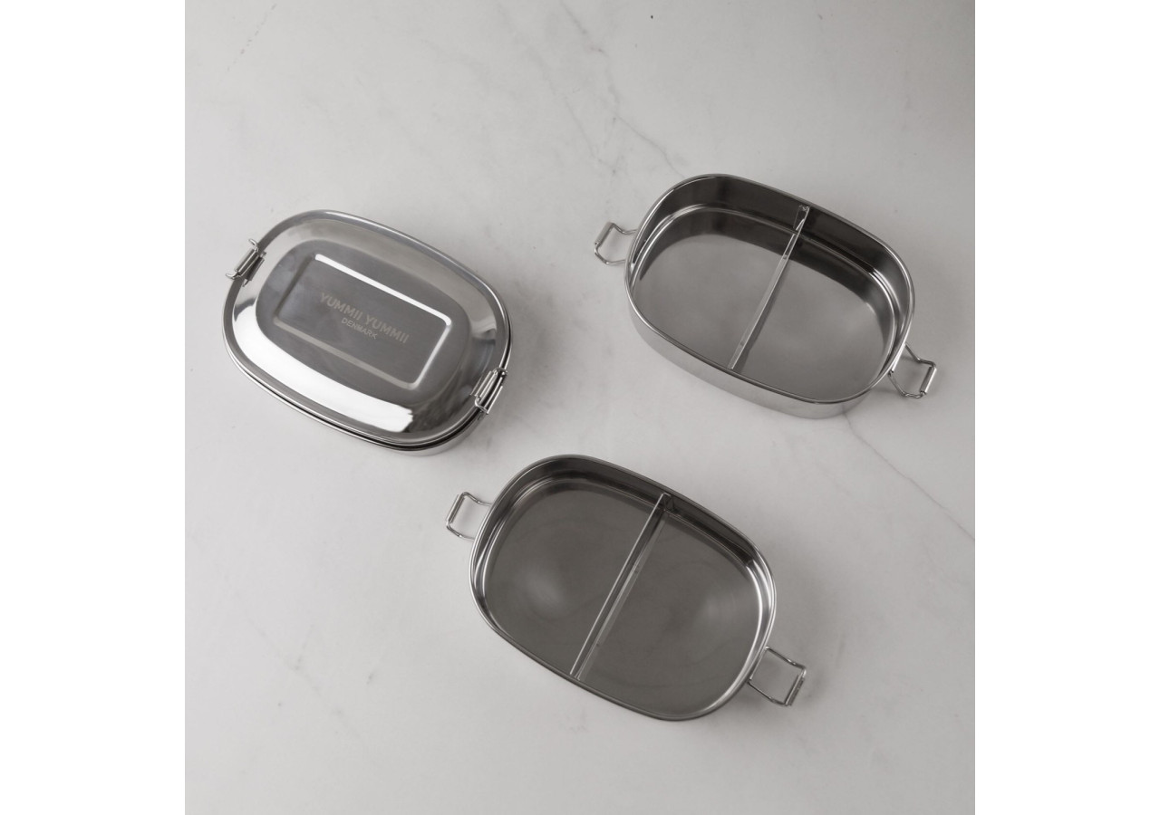 Bento Lunchbox Compacte - 2 Compartiments pratiques - YY 002027 - Yummii Yummii