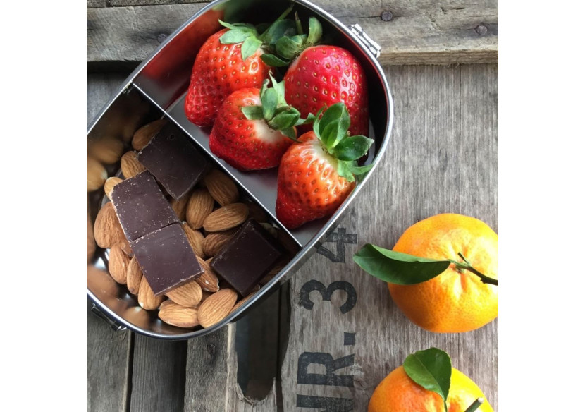 Bento Lunchbox Compacte - 2 Compartiments pratiques - YY 002027 - Yummii Yummii