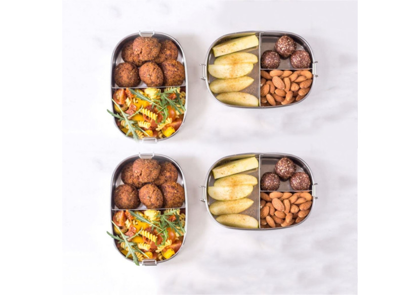 Bento Lunchbox Compacte - 2 Compartiments pratiques - YY 002027 - Yummii Yummii