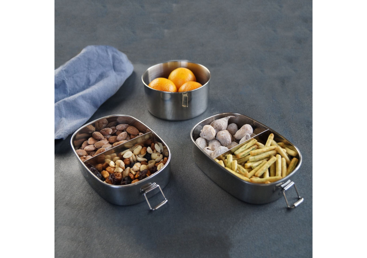 Bento Lunchbox Compacte - 2 Compartiments pratiques - YY 002027 - Yummii Yummii