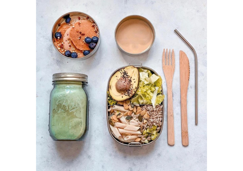 Bento Lunchbox Compacte - 2 Compartiments pratiques - YY 002027 - Yummii Yummii