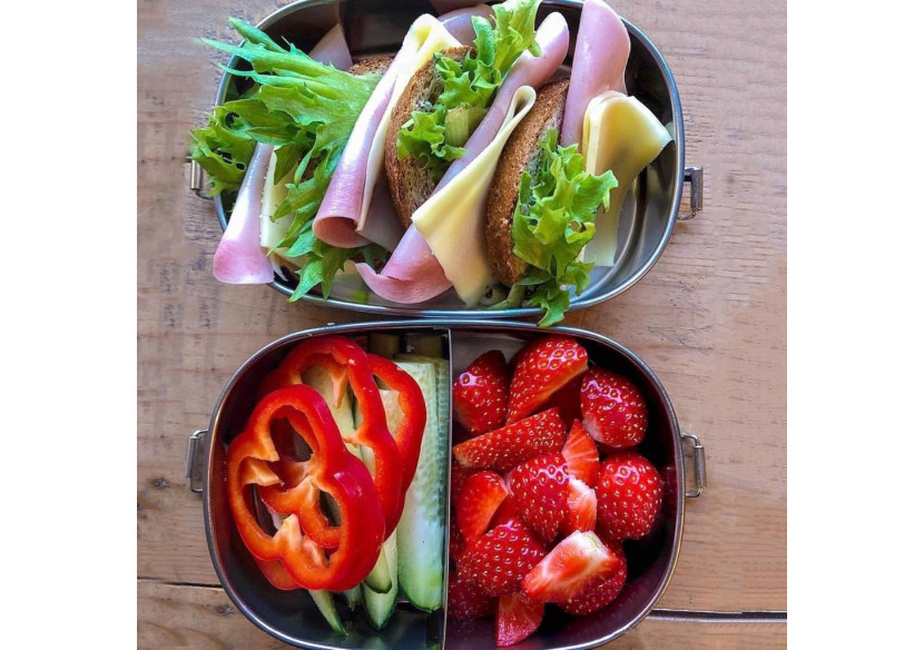 Bento Lunchbox Compacte - 2 Compartiments pratiques - YY 002027 - Yummii Yummii