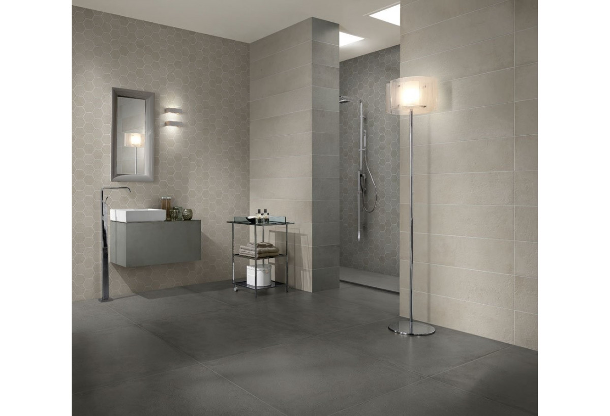 Mosaïque nid d'abeilles murale grès cérame Glance - Panaria : Confort'Mat