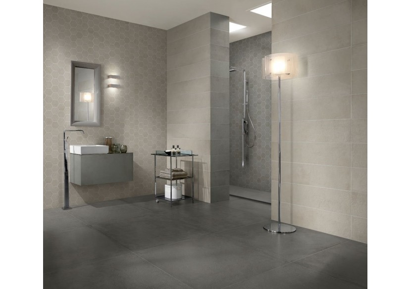 Mosaïque nid d'abeilles murale grès cérame Glance - Panaria : Confort'Mat