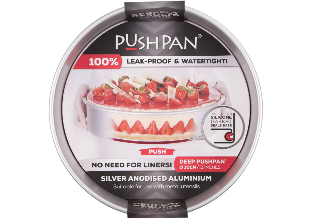 Moule à Gâteau PushPan 30 cm - Facilité d'utilisation - WH 533402 - Wham