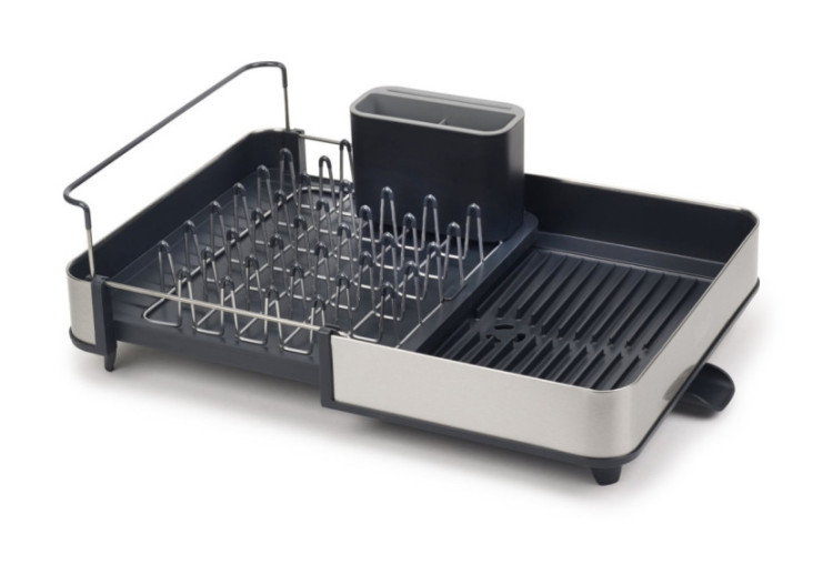 Égouttoir extensible en acier - Pratique et design pour toutes les cuisines - JJ 001891 - Joseph Joseph