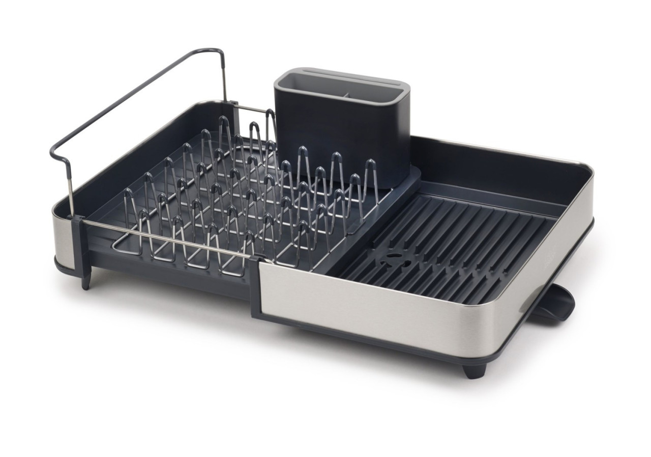Égouttoir extensible en acier - Pratique et design pour toutes les cuisines - JJ 001891 - Joseph Joseph