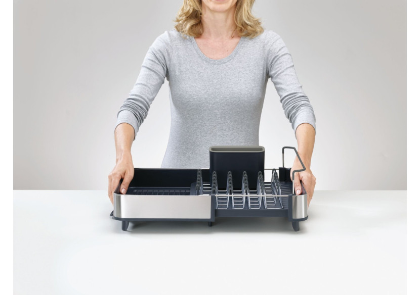 Égouttoir extensible en acier - Pratique et design pour toutes les cuisines - JJ 001891 - Joseph Joseph Égouttoir extensible en acier - Pratique et design pour toutes les cuisines - JJ 001891 - Joseph Joseph