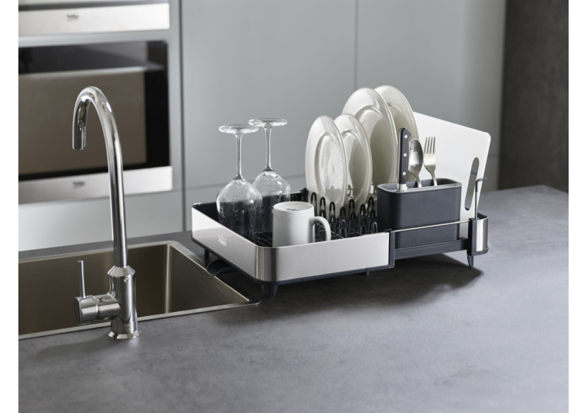 Égouttoir extensible en acier - Pratique et design pour toutes les cuisines - JJ 001891 - Joseph Joseph Égouttoir extensible en acier - Pratique et design pour toutes les cuisines - JJ 001891 - Joseph Joseph