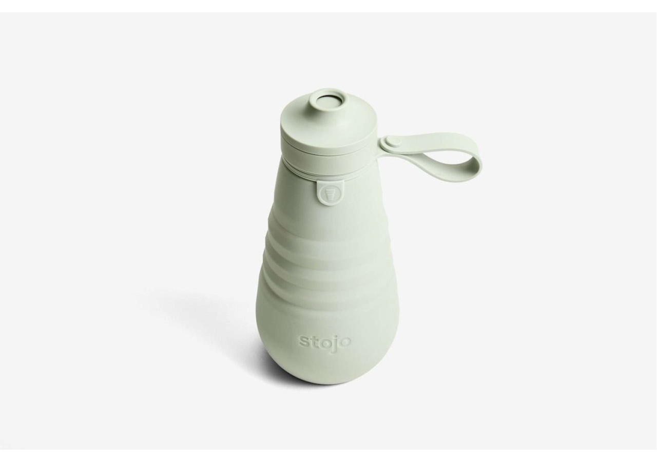 Bouteille de sport Stojo - 590 ml, écologique et pratique - ST 130127 - Stojo