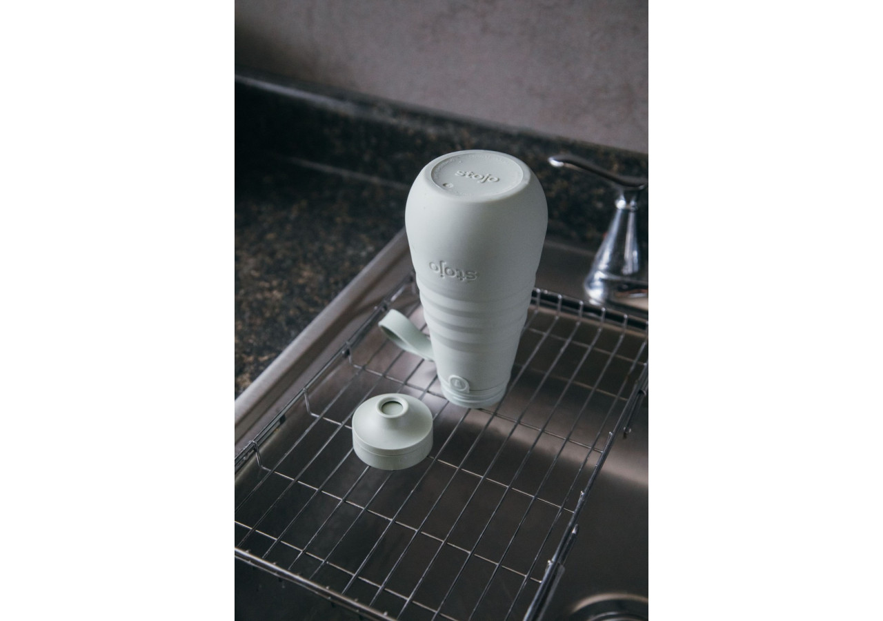 Bouteille de sport Stojo - 590 ml, écologique et pratique - ST 130127 - Stojo