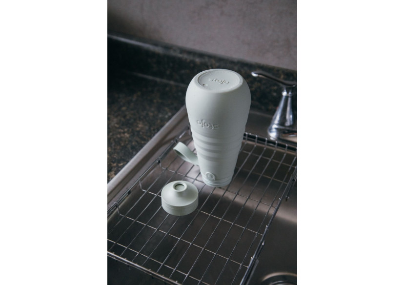 Bouteille de sport Stojo - 590 ml, écologique et pratique - ST 130127 - Stojo