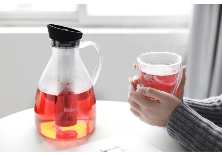 Carafe à thé Infusion Karaf - Verre avec filtre 2,4L - VI 333011 - Viva 2
