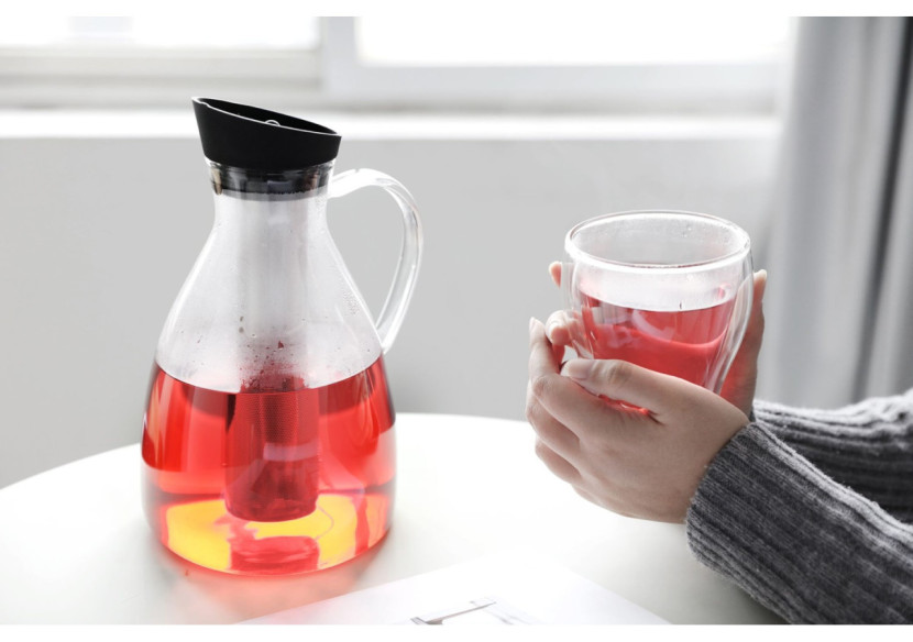 Carafe à thé Infusion Karaf - Verre avec filtre 2,4L - VI 333011 - Viva Carafe à thé Infusion Karaf - Verre avec filtre 2,4L - VI 333011 - Viva