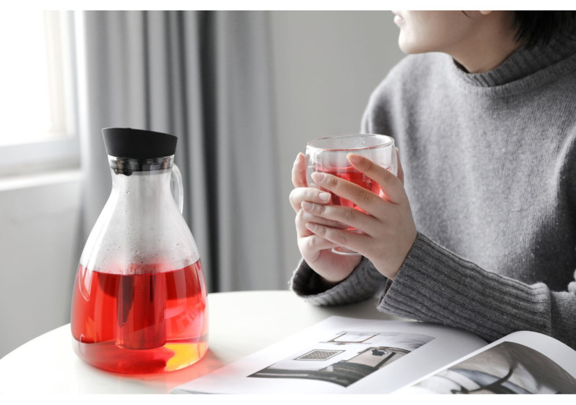 Carafe à thé Infusion Karaf - Verre avec filtre 2,4L - VI 333011 - Viva Carafe à thé Infusion Karaf - Verre avec filtre 2,4L - VI 333011 - Viva
