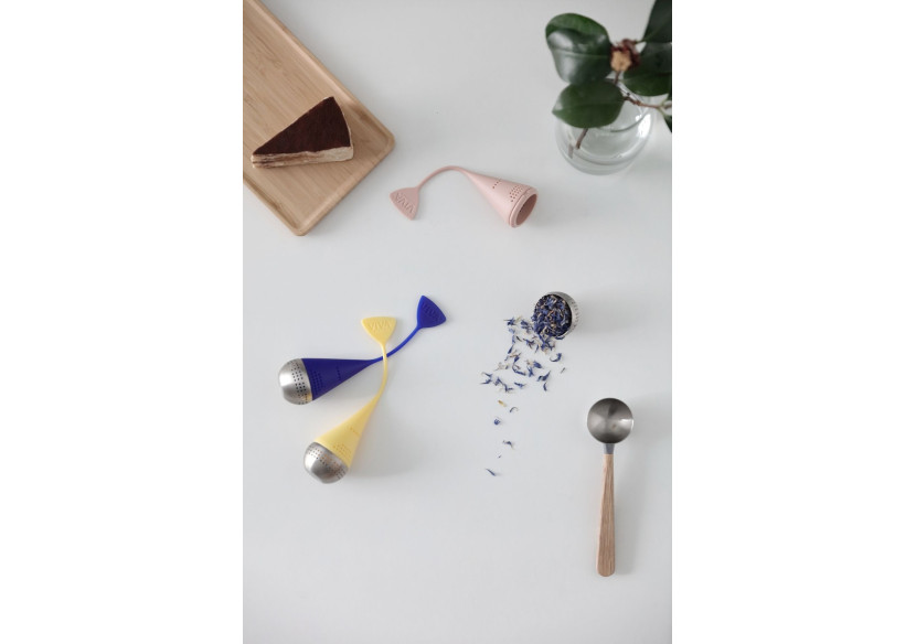 Filtre à thé Infusion - Design en acier inoxydable - VI 391646 - Viva