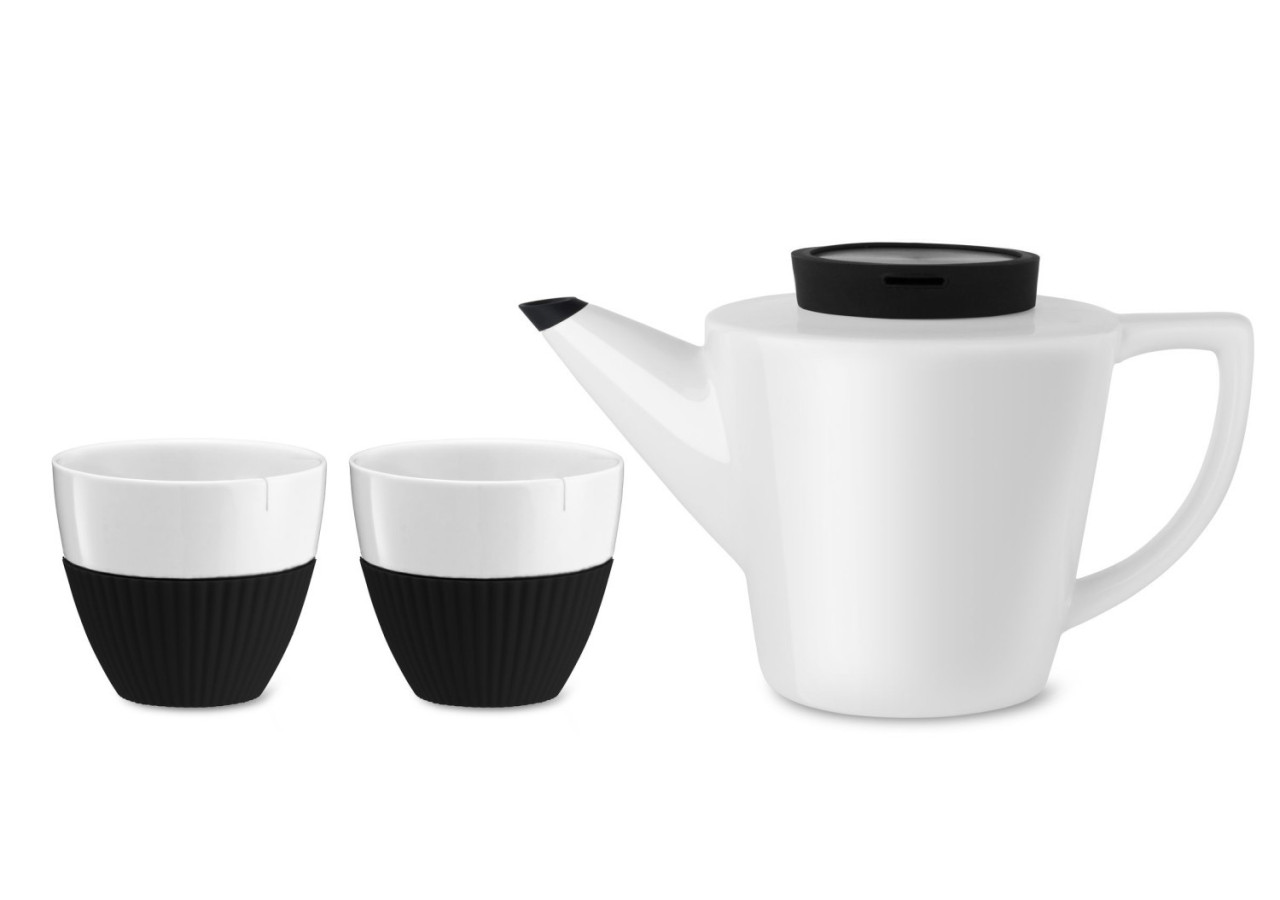 Set de Thé Infusion - Théière et 2 tasses en porcelaine - VI 241019 - Viva