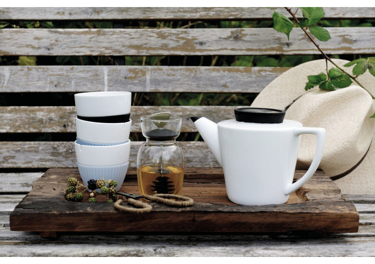 Set de Thé Infusion - Théière et 2 tasses en porcelaine - VI 241019 - Viva