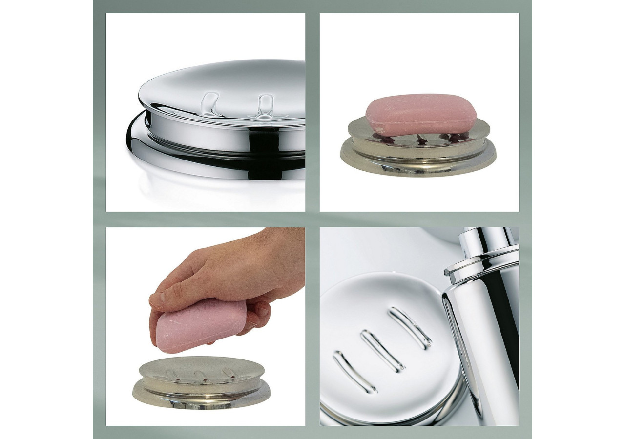 Support à Savon Faber - Élégant en acier inoxydable - KE 228407 - Kela Badkamer