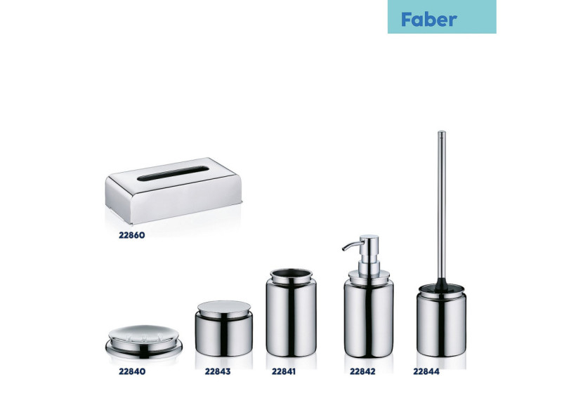 Support à Savon Faber - Élégant en acier inoxydable - KE 228407 - Kela Badkamer