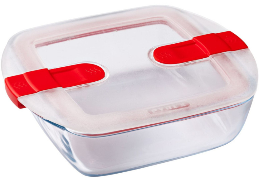 Boîte Alimentaire Cook & Heat - 20 x 17 cm avec couvercle - PY 279598 - Pyrex