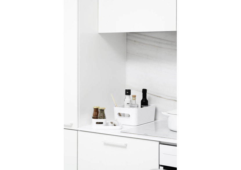 Boîte de rangement SmartStore Compact - Avec couvercle, 29 x 20 x 2,5 cm - OR 109102 - Orthex