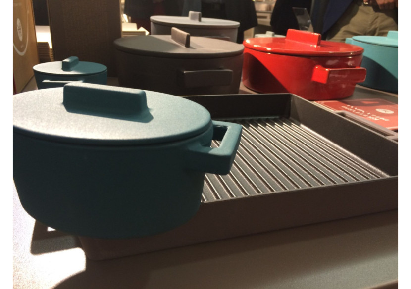 Braadpan Terra.Cotto - Gietijzer Ovale avec couvercle, 13x10 cm - SA 925603 - Sambonet