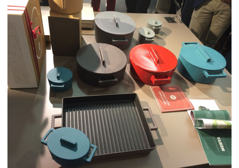 Braadpan Terra.Cotto - Gietijzer Ovale avec couvercle, 13x10 cm - SA 925603 - Sambonet