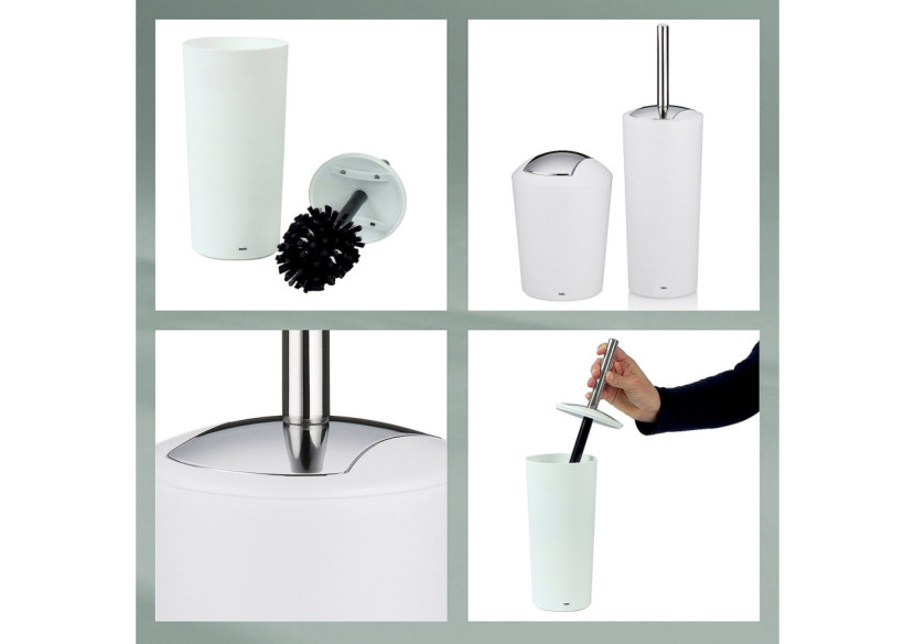 Set de toilette Marta - Brosse avec support, style moderne - KE 243837 - Kela Badkamer
