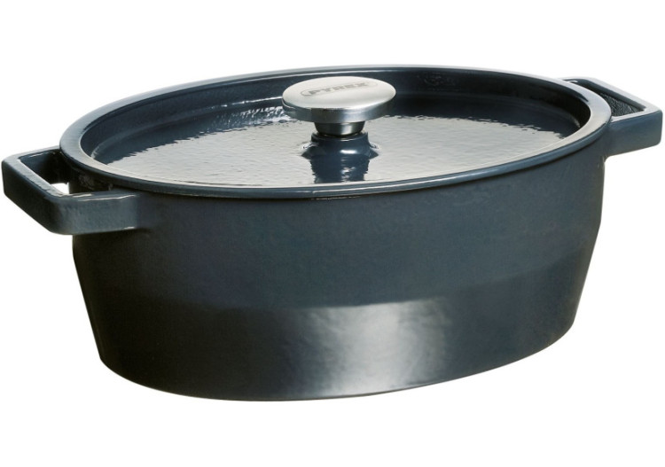Braadpan Slowcook Ovale - Gietijzer, 5,8 litres - PY 266833 - Pyrex
