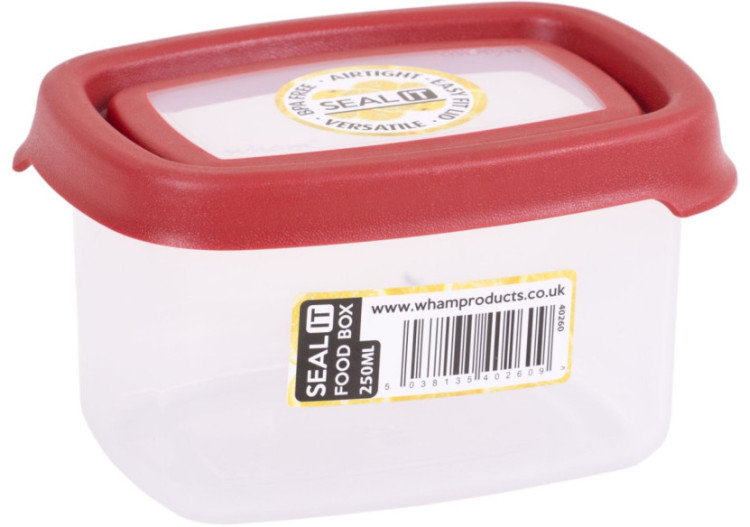 Boîte de rangement Seal It 250 ml - Pratique et hermétique - WH 402609 - Wham