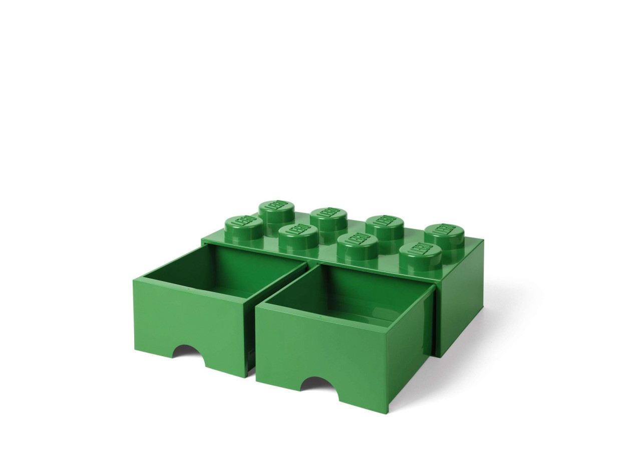Boîte de rangement Brick 8 - Avec 2 tiroirs ludiques - RC 029548 - Lego