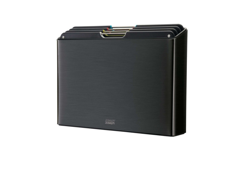 Set de 4 planches à découper Folio - Acier Carbon Black - JJ 001204 - Joseph Joseph Set de 4 planches à découper Folio - Acier Carbon Black - JJ 001204 - Joseph Joseph