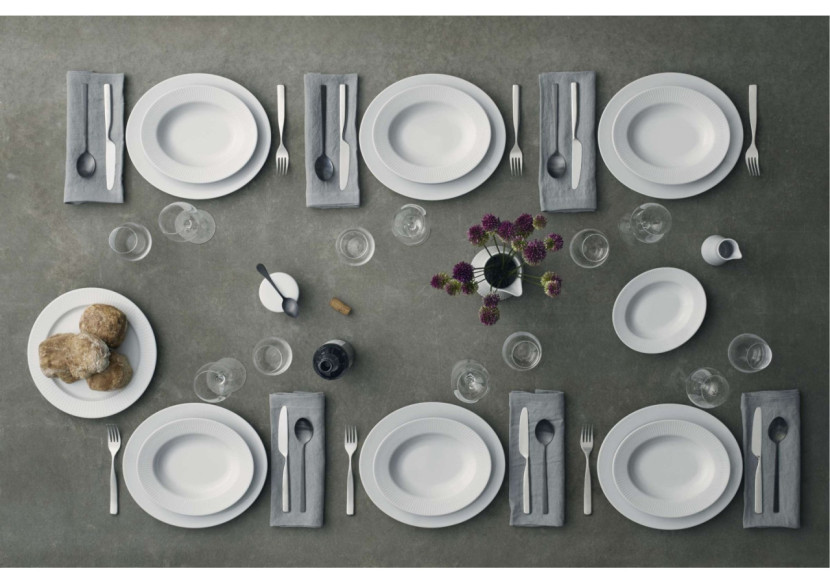 Assiette profonde Legio Nova - Porcelaine 25 cm, design élégant - ET 162487 - Eva Trio Assiette profonde Legio Nova - Porcelaine 25 cm, design élégant - ET 162487 - Eva Trio