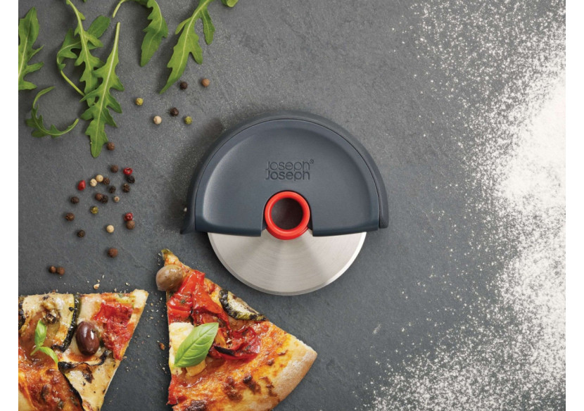 Coupe-pizza DISC - Design innovant en acier inoxydable - JJ 200386 - Joseph Joseph Coupe-pizza DISC - Design innovant en acier inoxydable - JJ 200386 - Joseph Joseph