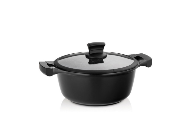 Cocotte STELLA NOVA - 3,5 litres avec couvercle et poignée Souftouch - KE 122194 - Kela Keuken