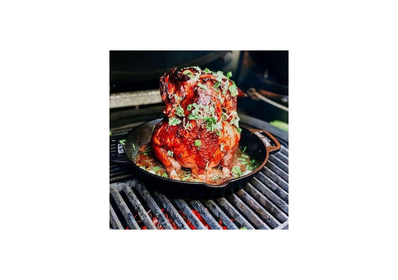 Chickensitter en Fonte - 28 cm pour cuisson de volailles - VH 612018 - Valhal