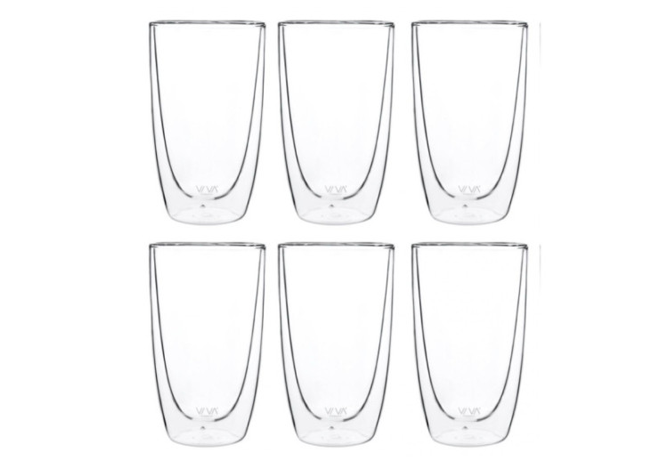 Verres Doubles Parois Lauren 490 ml - Élégance et Isolation - VI 849000 - Viva