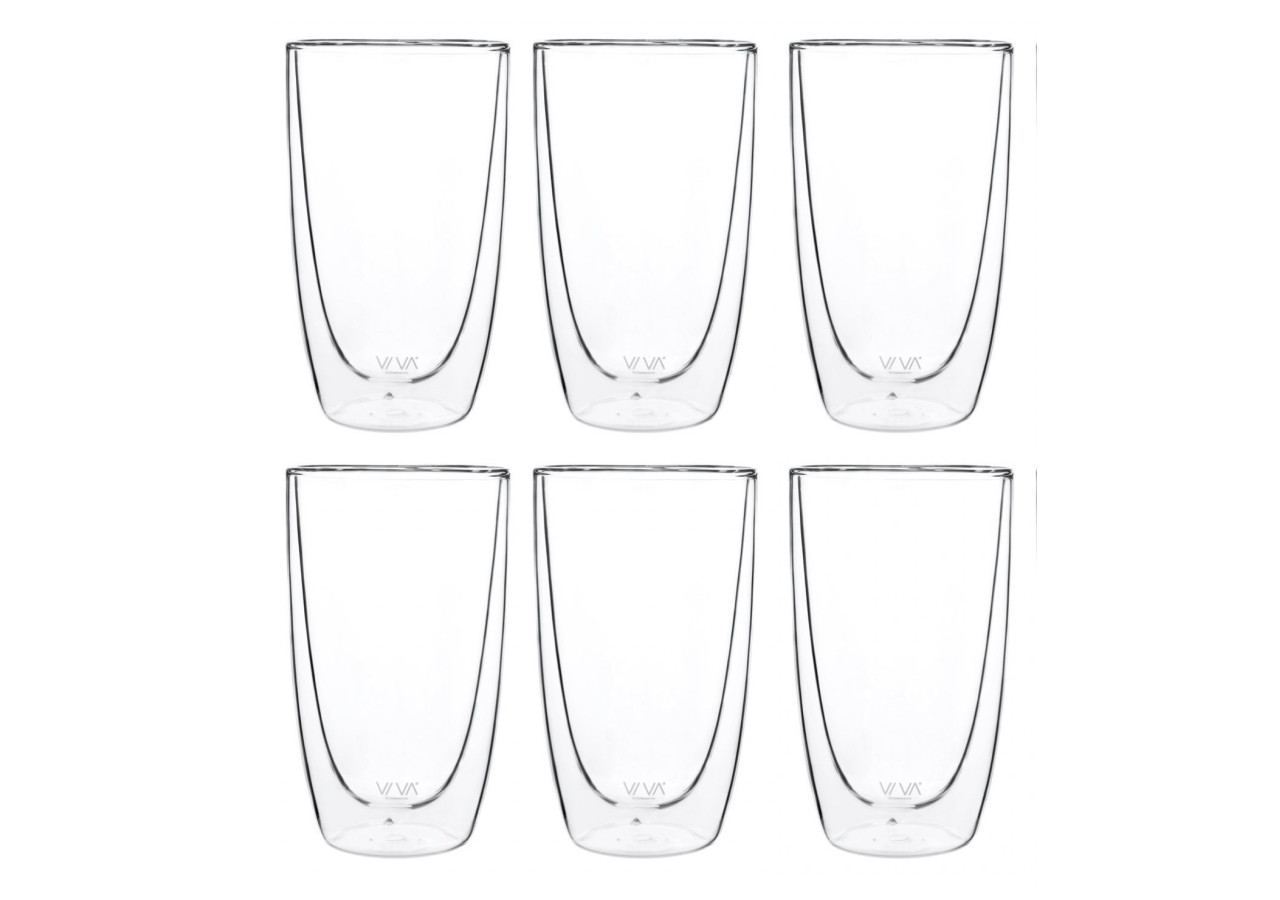 Verres Doubles Parois Lauren 490 ml - Élégance et Isolation - VI 849000 - Viva