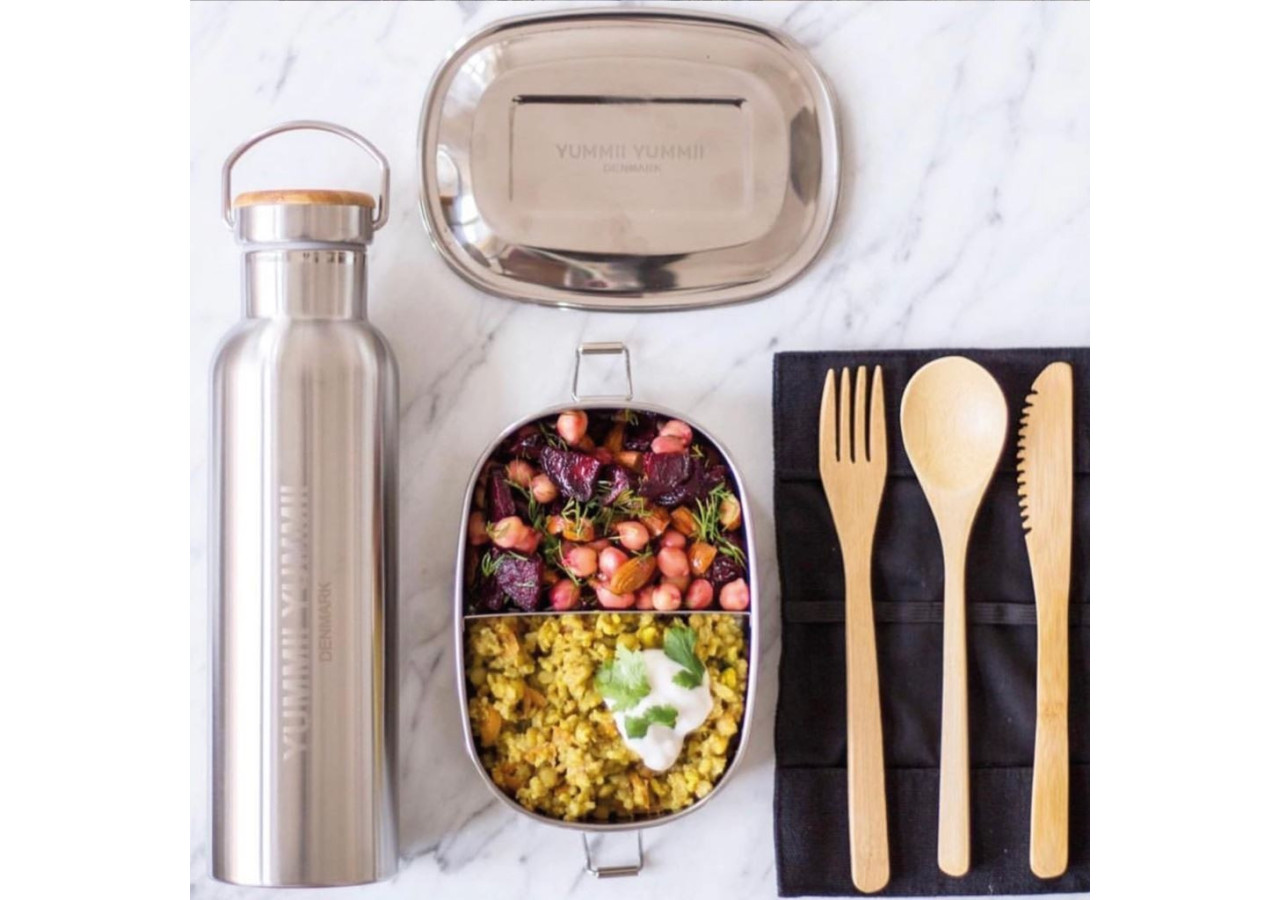 Thermosfles 600 ml - Acier inoxydable avec isolation double paroi - YY 003024 - Yummii Yummii