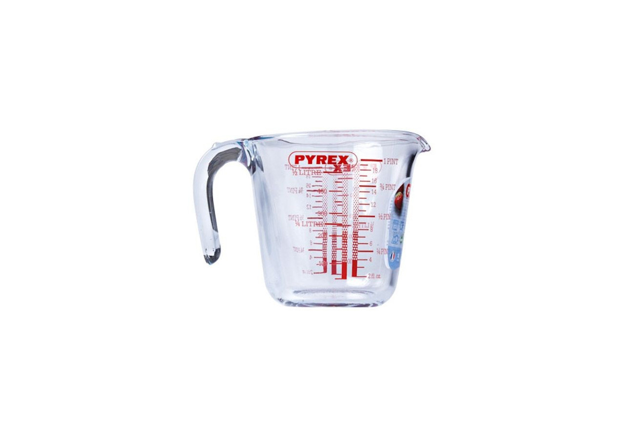 Mesure Pyrex Classic - 0,5 litre en verre borosilicaté - PY 010631 - Pyrex