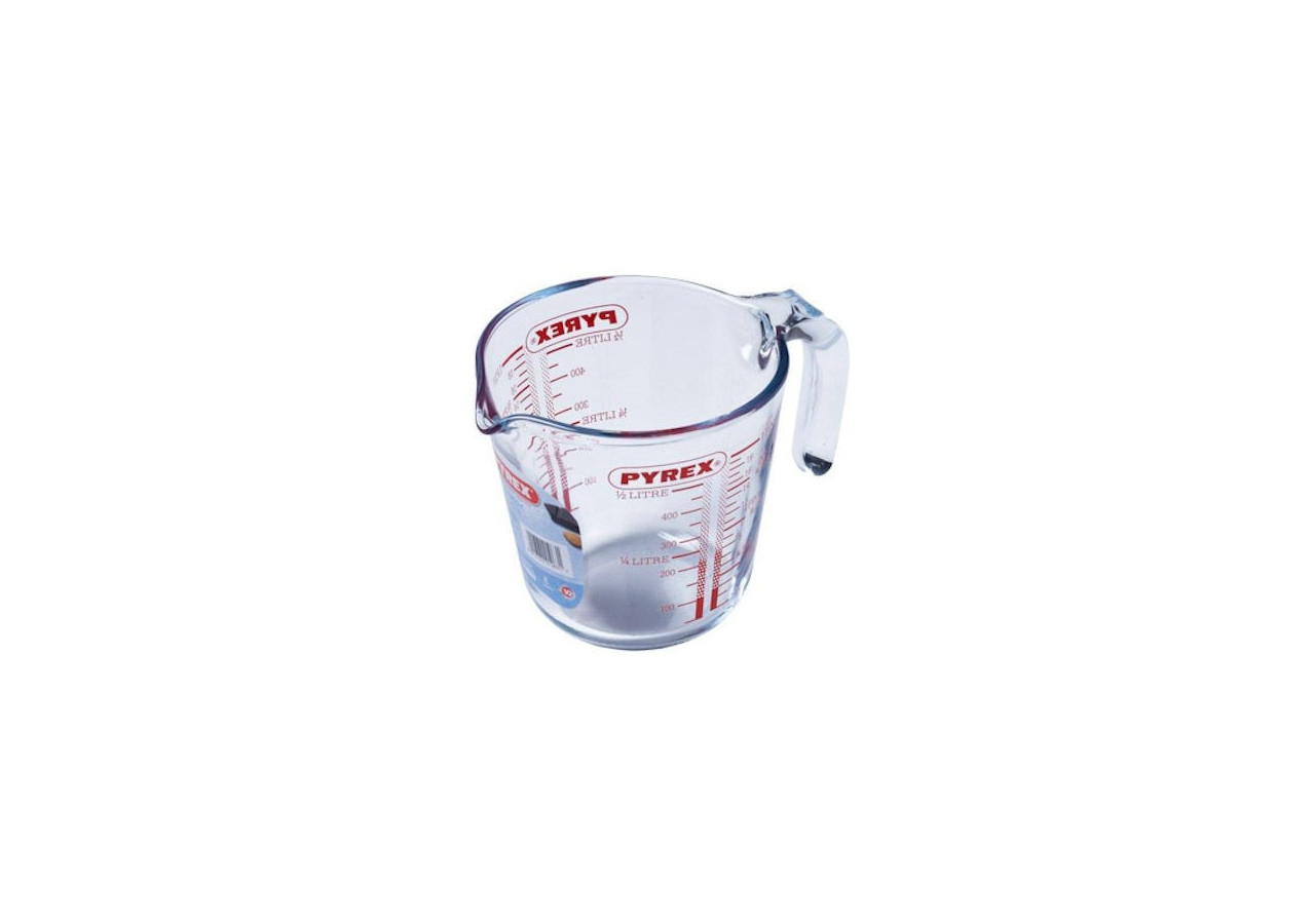 Mesure Pyrex Classic - 0,5 litre en verre borosilicaté - PY 010631 - Pyrex