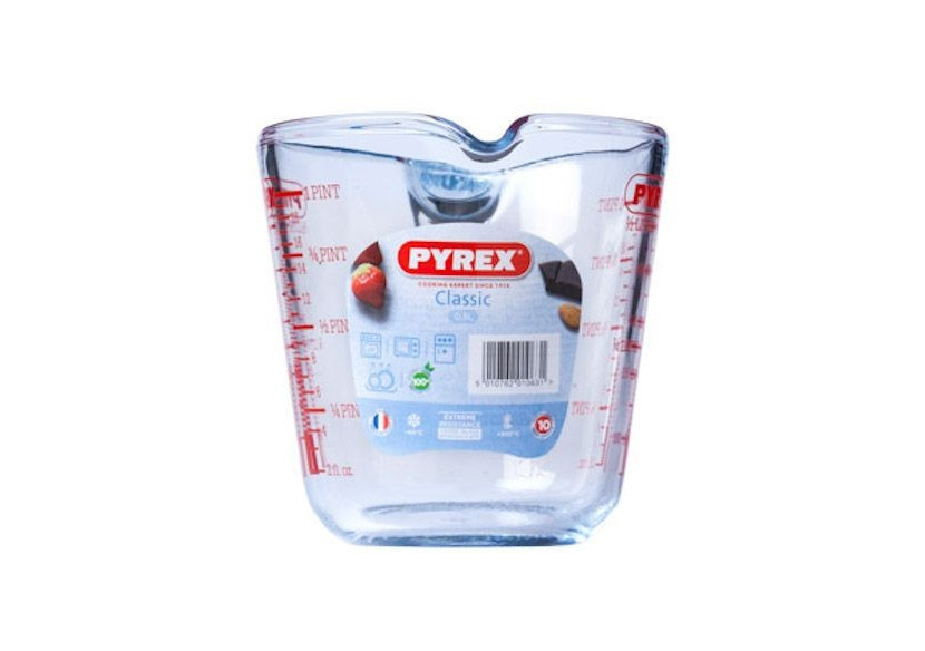 Mesure Pyrex Classic - 0,5 litre en verre borosilicaté - PY 010631 - Pyrex Mesure Pyrex Classic - 0,5 litre en verre borosilicaté - PY 010631 - Pyrex
