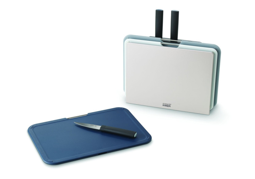 Set de 6 Planches à Découper avec Couteaux - Organisé et Coloré - JJ 003338 - Joseph Joseph Set de 6 Planches à Découper avec Couteaux - Organisé et Coloré - JJ 003338 - Joseph Joseph