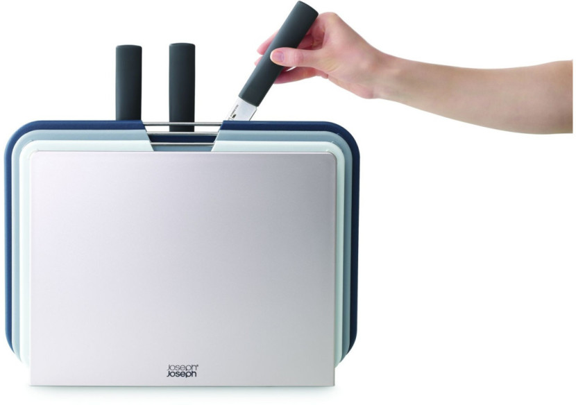 Set de 6 Planches à Découper avec Couteaux - Organisé et Coloré - JJ 003338 - Joseph Joseph Set de 6 Planches à Découper avec Couteaux - Organisé et Coloré - JJ 003338 - Joseph Joseph