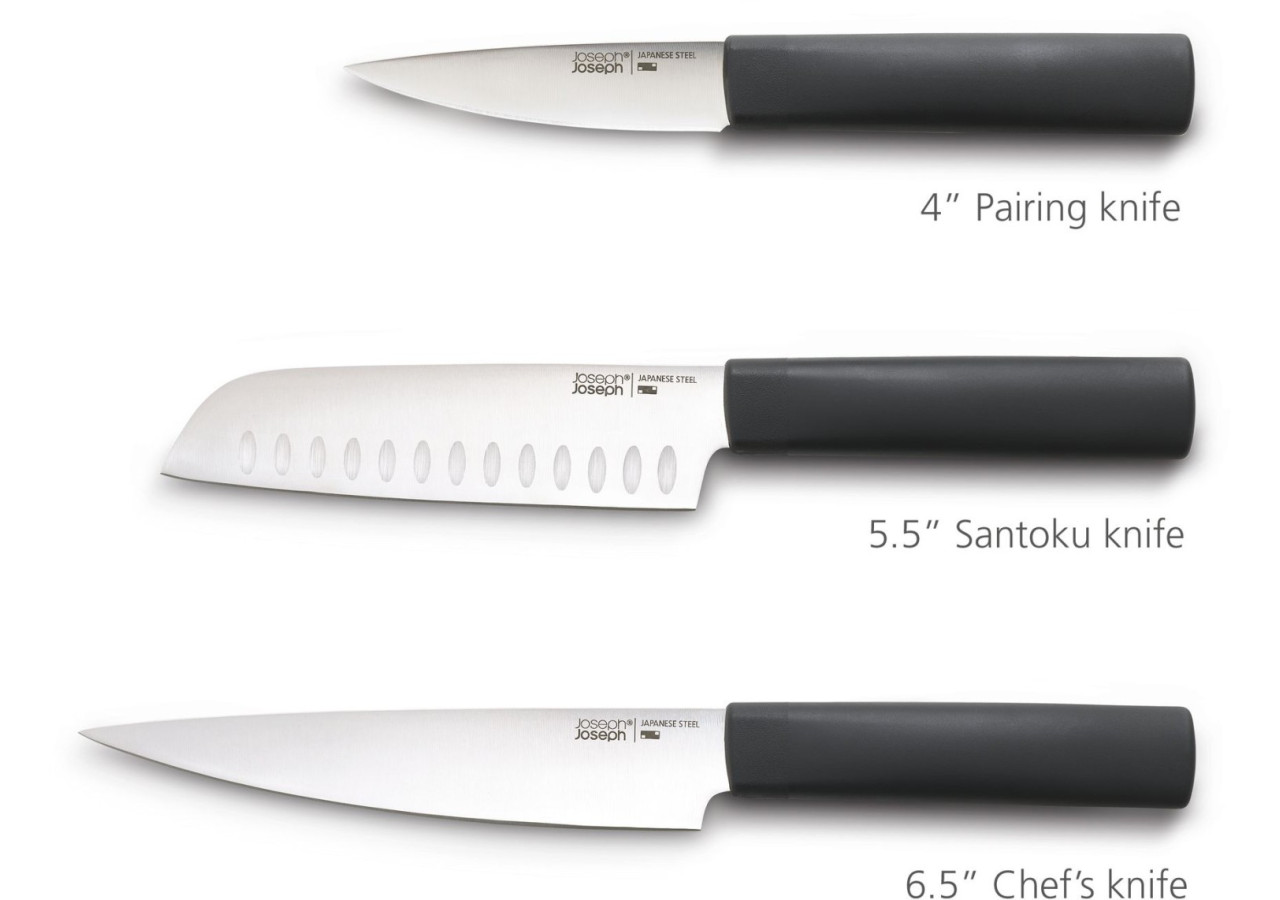 Set de 6 Planches à Découper avec Couteaux - Organisé et Coloré - JJ 003338 - Joseph Joseph