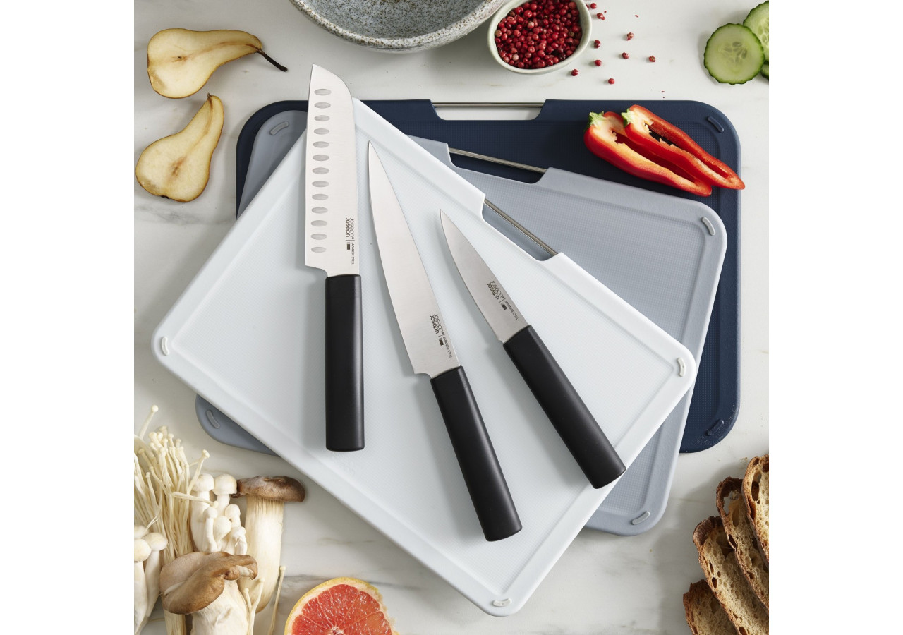 Set de 6 Planches à Découper avec Couteaux - Organisé et Coloré - JJ 003338 - Joseph Joseph