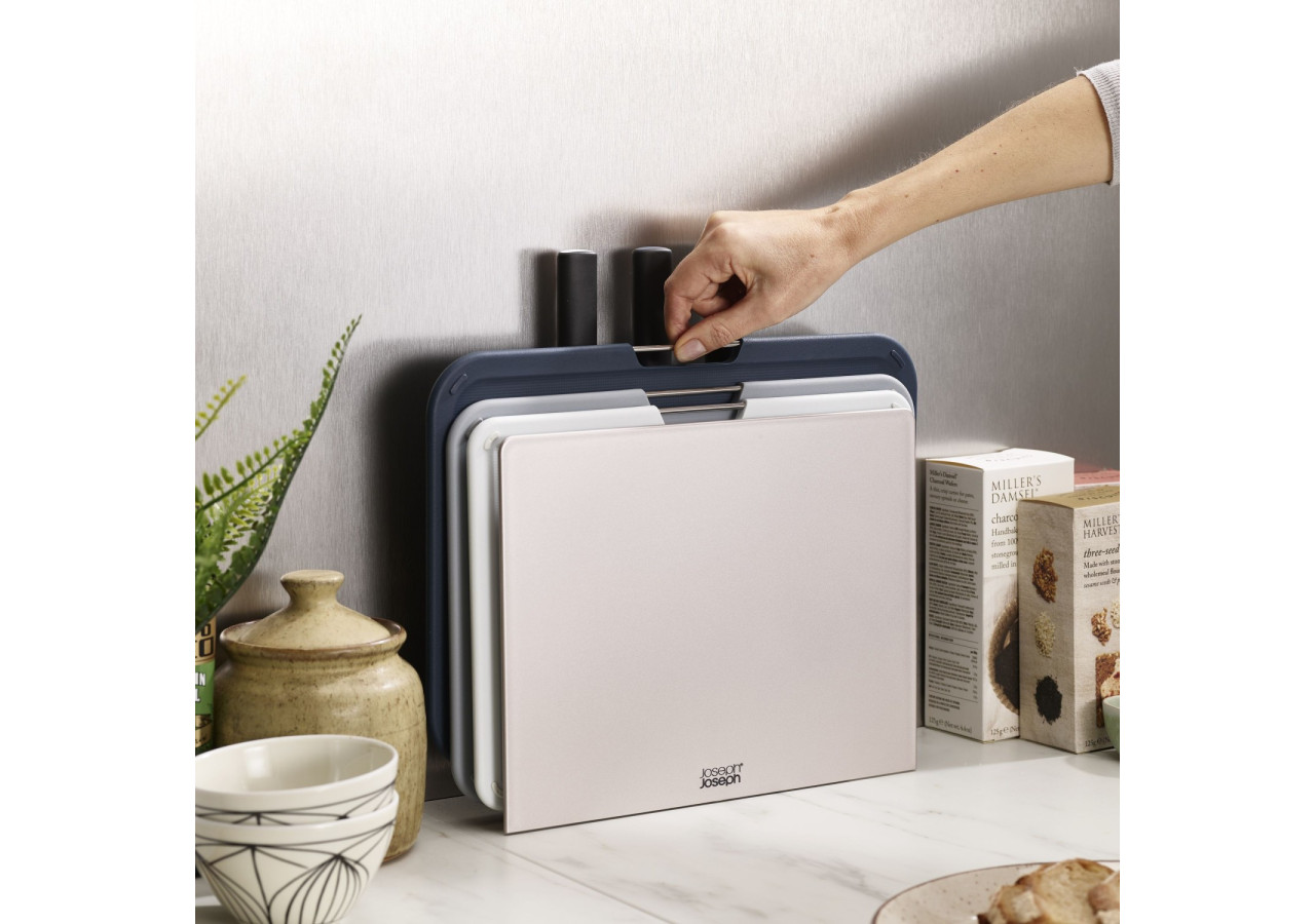 Set de 6 Planches à Découper avec Couteaux - Organisé et Coloré - JJ 003338 - Joseph Joseph